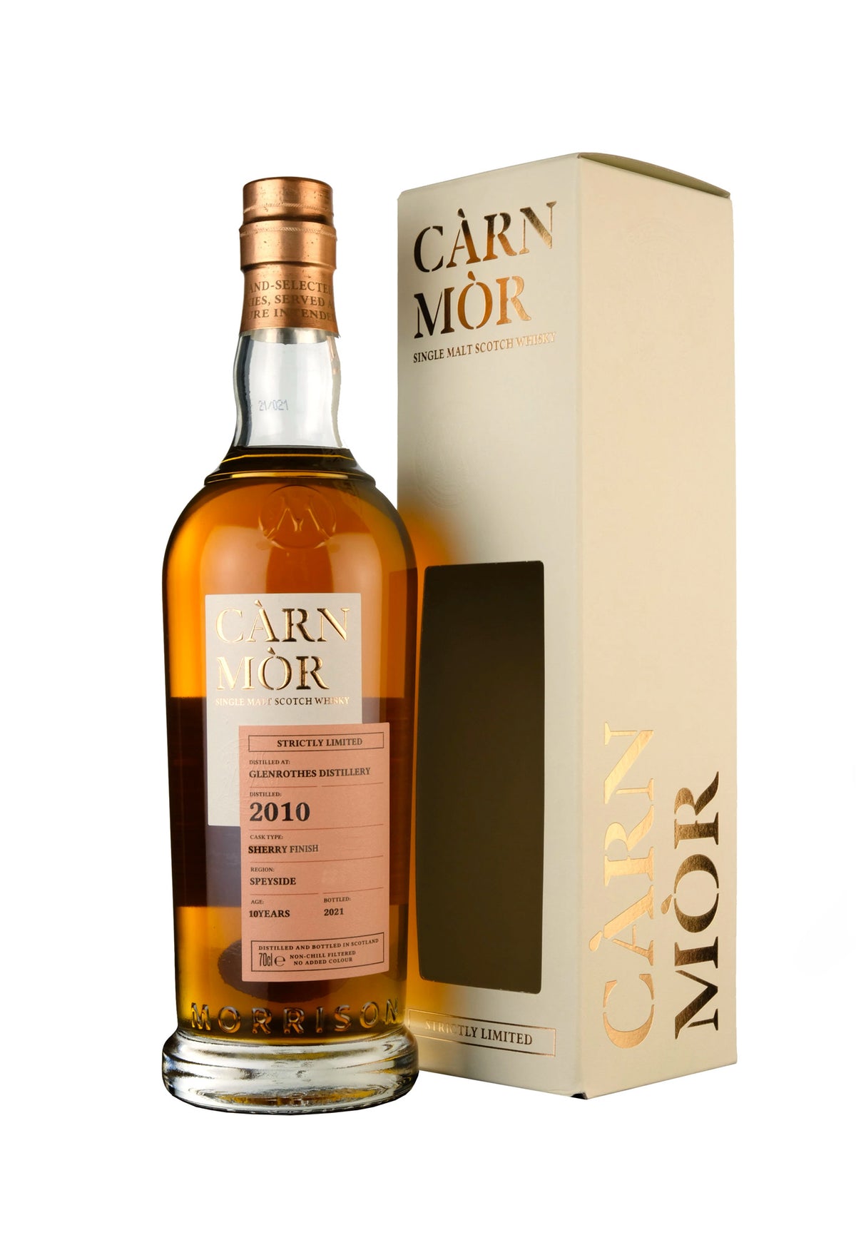 Carn Mor Strictly Limited Glenrothes 10 Year Old - ZYN THE WINE MARKET LTD.