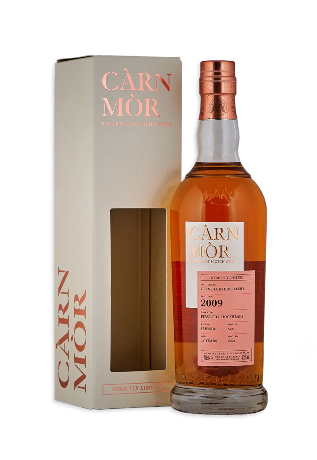 Carn Mor Strictly Limited Glen Elgin 11 Year Old - ZYN THE WINE MARKET LTD.