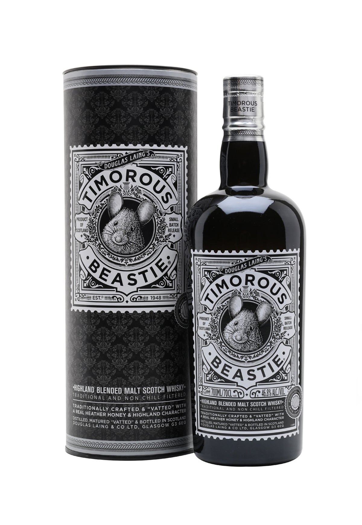 Douglas Laing's Timorous Beastie Blended Whisky - ZYN THE WINE MARKET LTD.