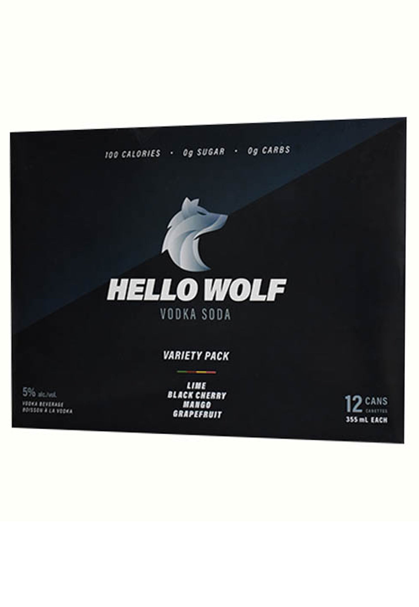 Hello Wolf Vodka Soda Variety Pack - 12 Cans
