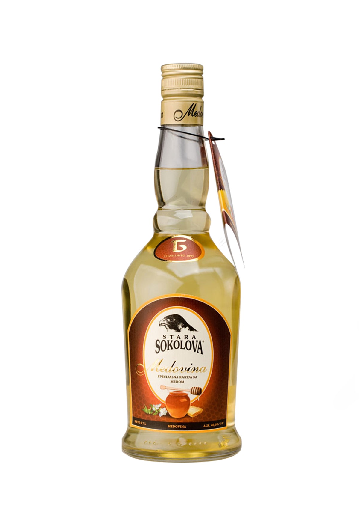 Stara Sokolova Medovina Honey - ZYN THE WINE MARKET LTD.