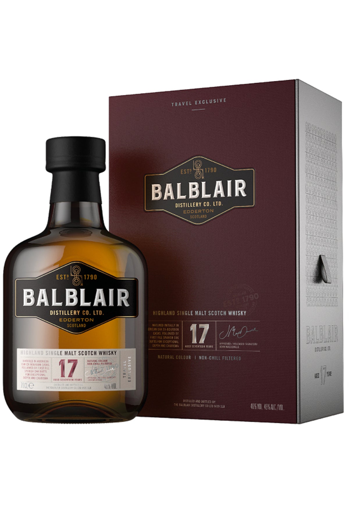 Balblair 17 Year Old - ZYN THE WINE MARKET LTD.