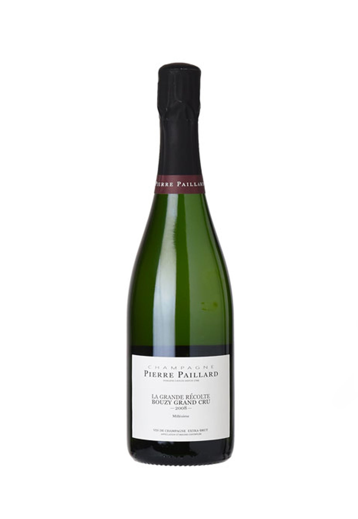 Pierre Paillard La Grande Recolte Bouzy Grand Cru 2008 - ZYN THE WINE MARKET LTD.