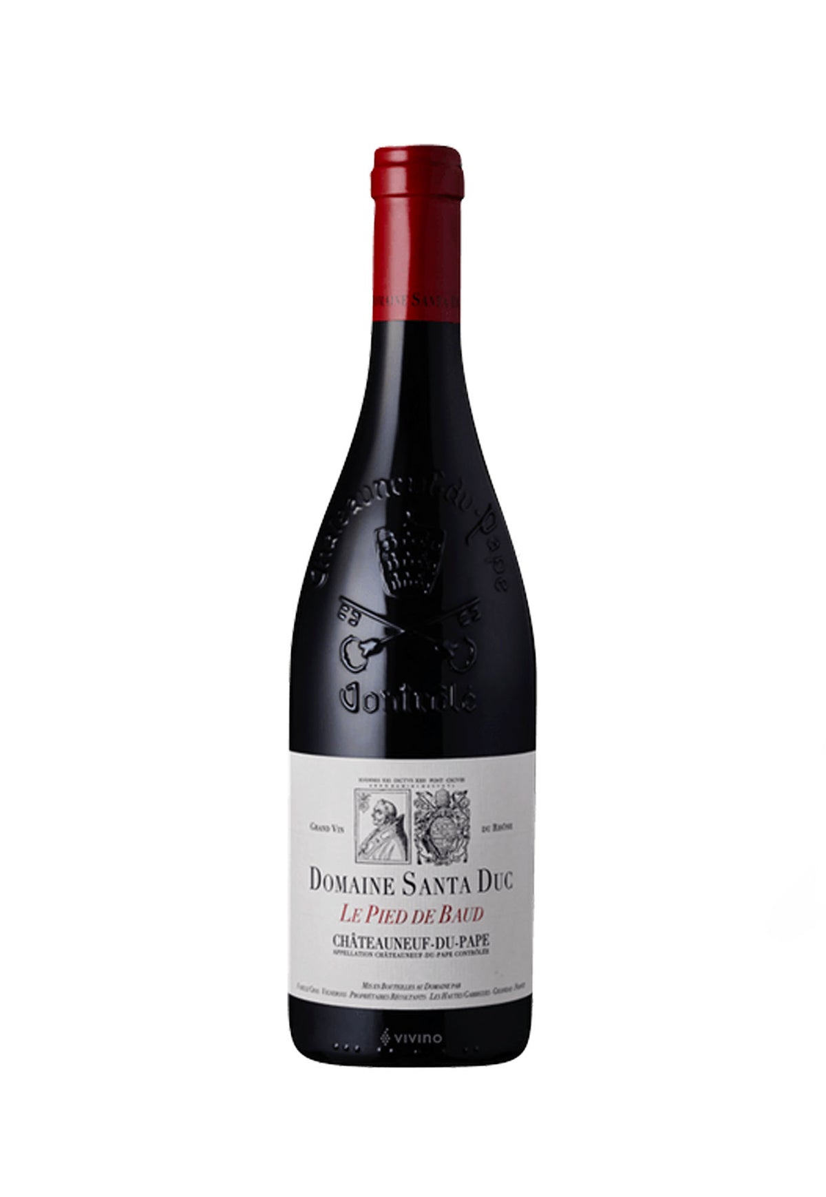 Domaine Santa Duc Chateauneuf du Pape 'Pied de Baud' 2015 - ZYN THE WINE MARKET LTD.