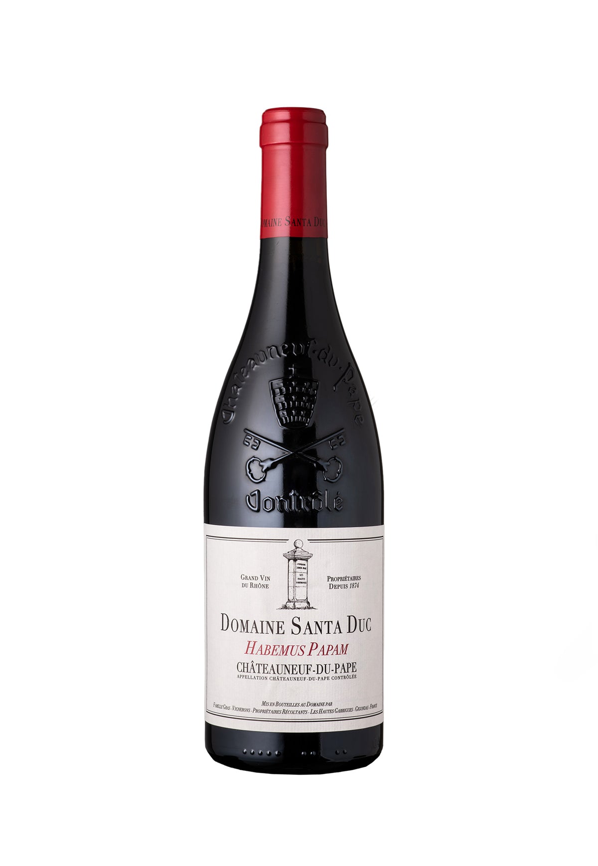 Domaine Santa Duc Chateauneuf du Pape 'Habemus Papam' 2019 - ZYN THE WINE MARKET LTD.