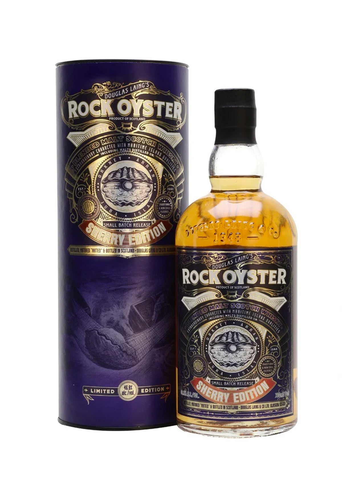 Douglas Laing's Rock Island Sherry Edition Blended Whisky - ZYN THE WINE MARKET LTD.