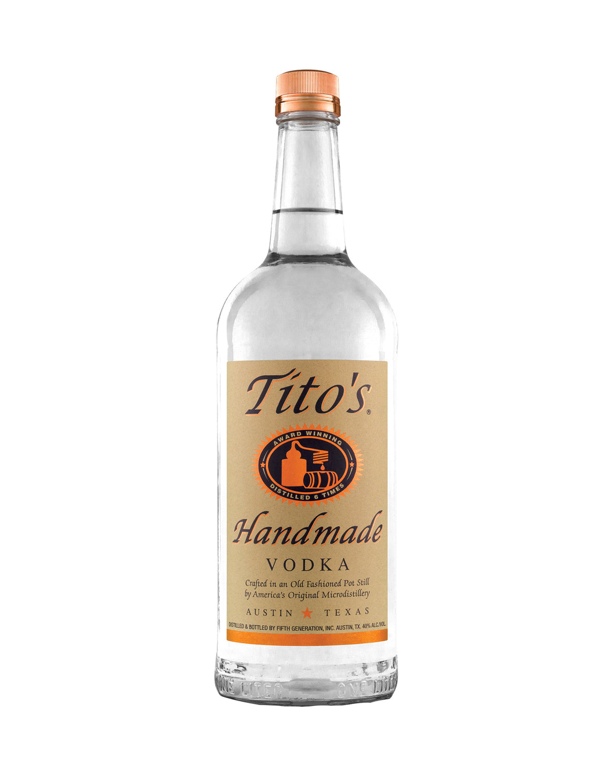 Tito's Handmade Vodka - ZYN THE WINE MARKET LTD.