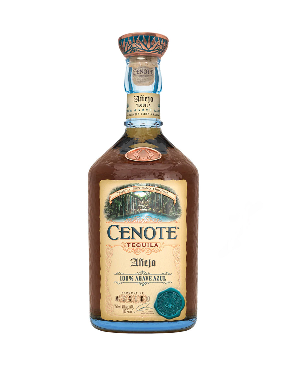 Cenote Anejo Tequila - ZYN THE WINE MARKET LTD.