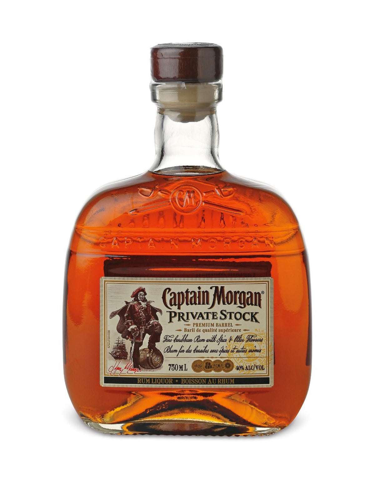Captain Morgan Private Stock Rum - ZYN THE WINE MARKET LTD.