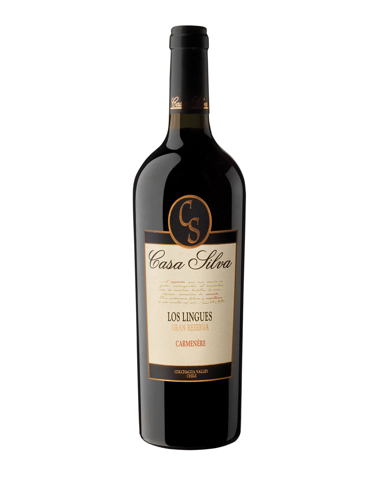 Casa Silva Carmenere Los Lingues 2019 - ZYN THE WINE MARKET LTD.
