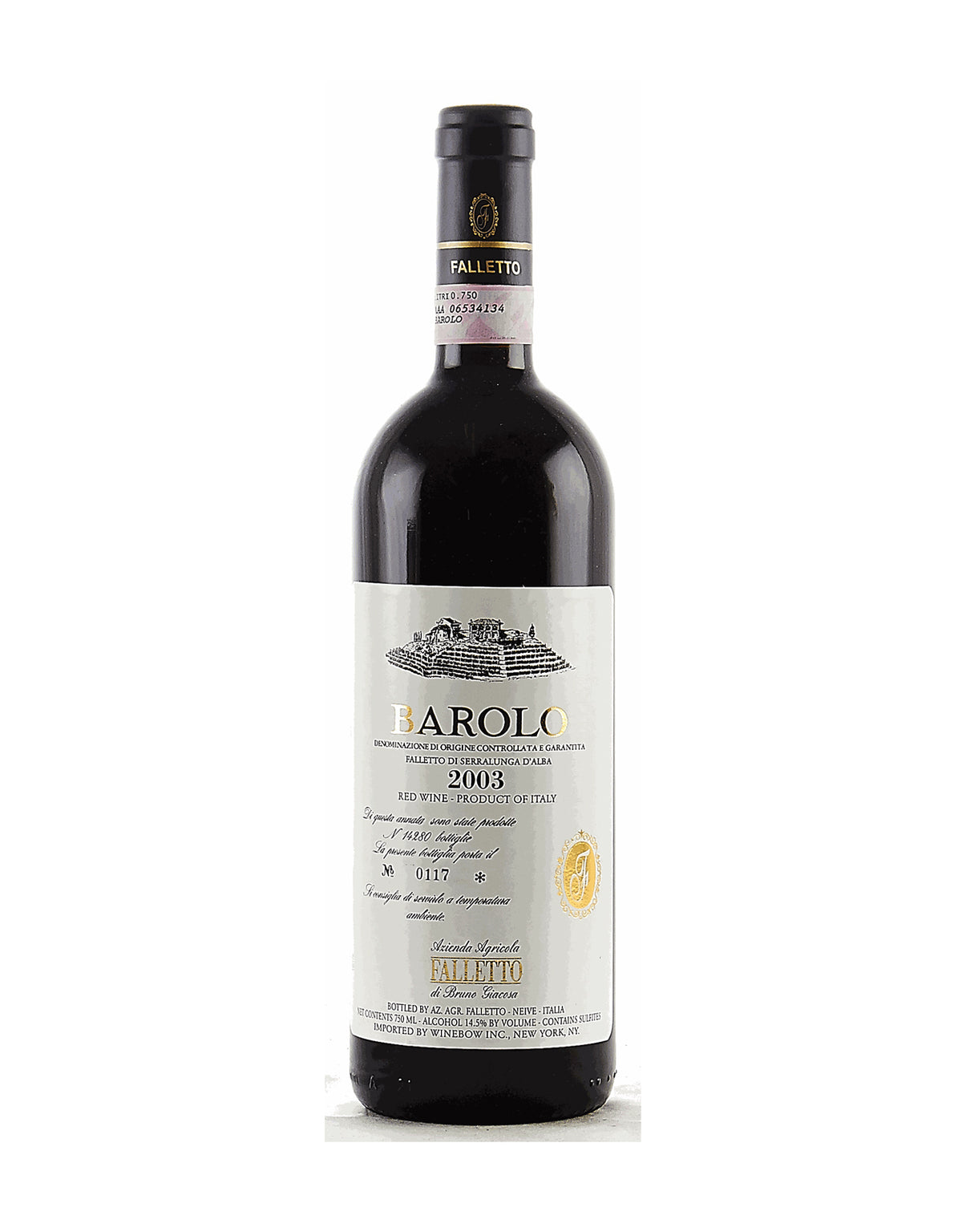 Bruno Giacosa Falletto Barolo Serralunga D'Alba - ZYN THE WINE MARKET LTD.