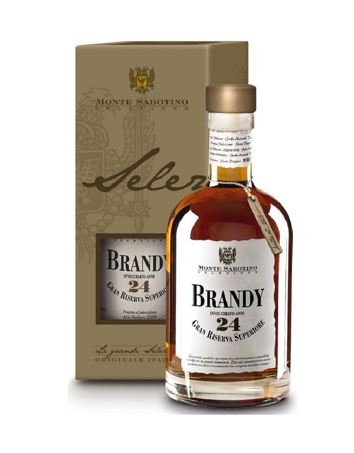 Monte Sabotino 20 Year Old Brandy - ZYN THE WINE MARKET LTD.