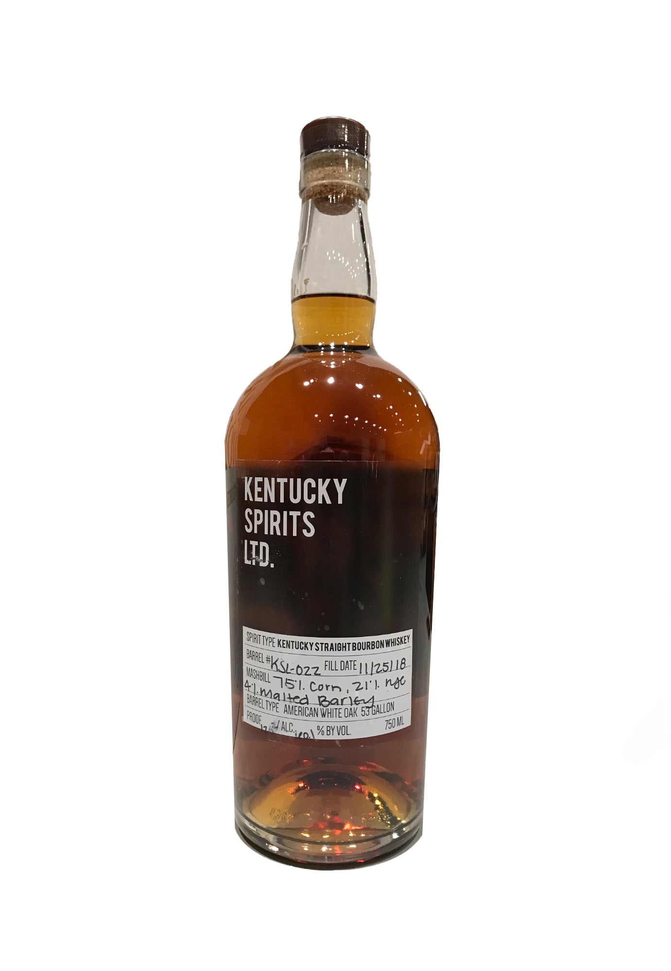 Kentucky Spirits Ltd. Bourbon Batch #22