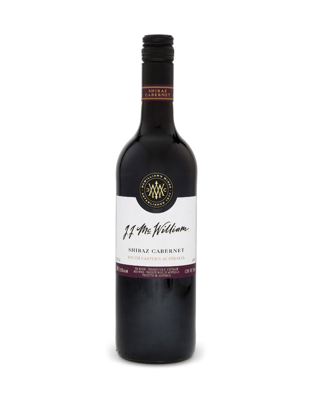 JJ McWilliam Shiraz Cabernet 2020 - ZYN THE WINE MARKET LTD.
