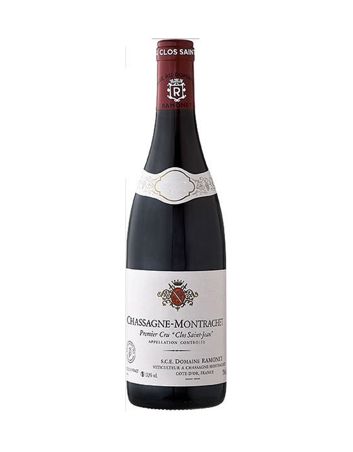 Domaine Ramonet Chassagne Montrachet Rouge Premier Cru 'Clos Saint Jean' 2020 - ZYN THE WINE MARKET LTD.