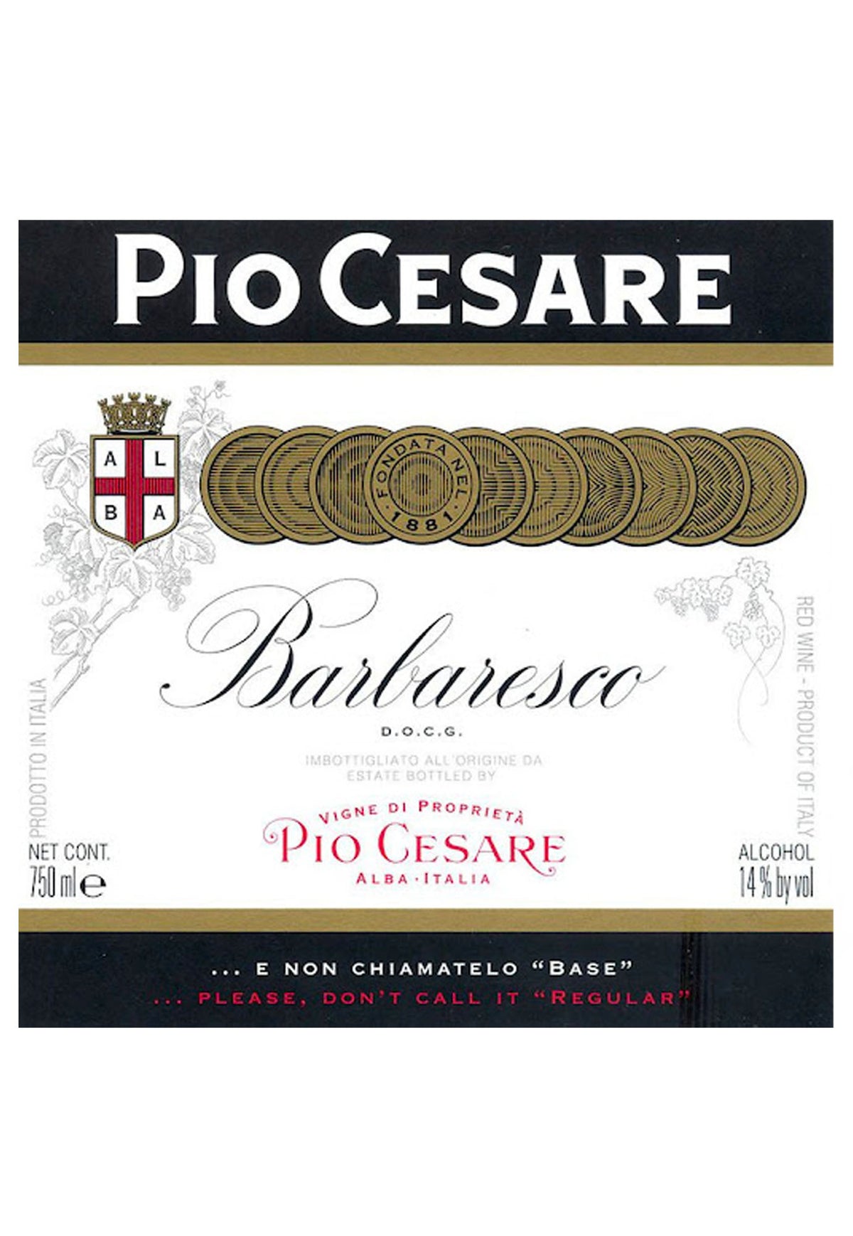 Pio Cesare Barbaresco 2018 - ZYN THE WINE MARKET LTD.