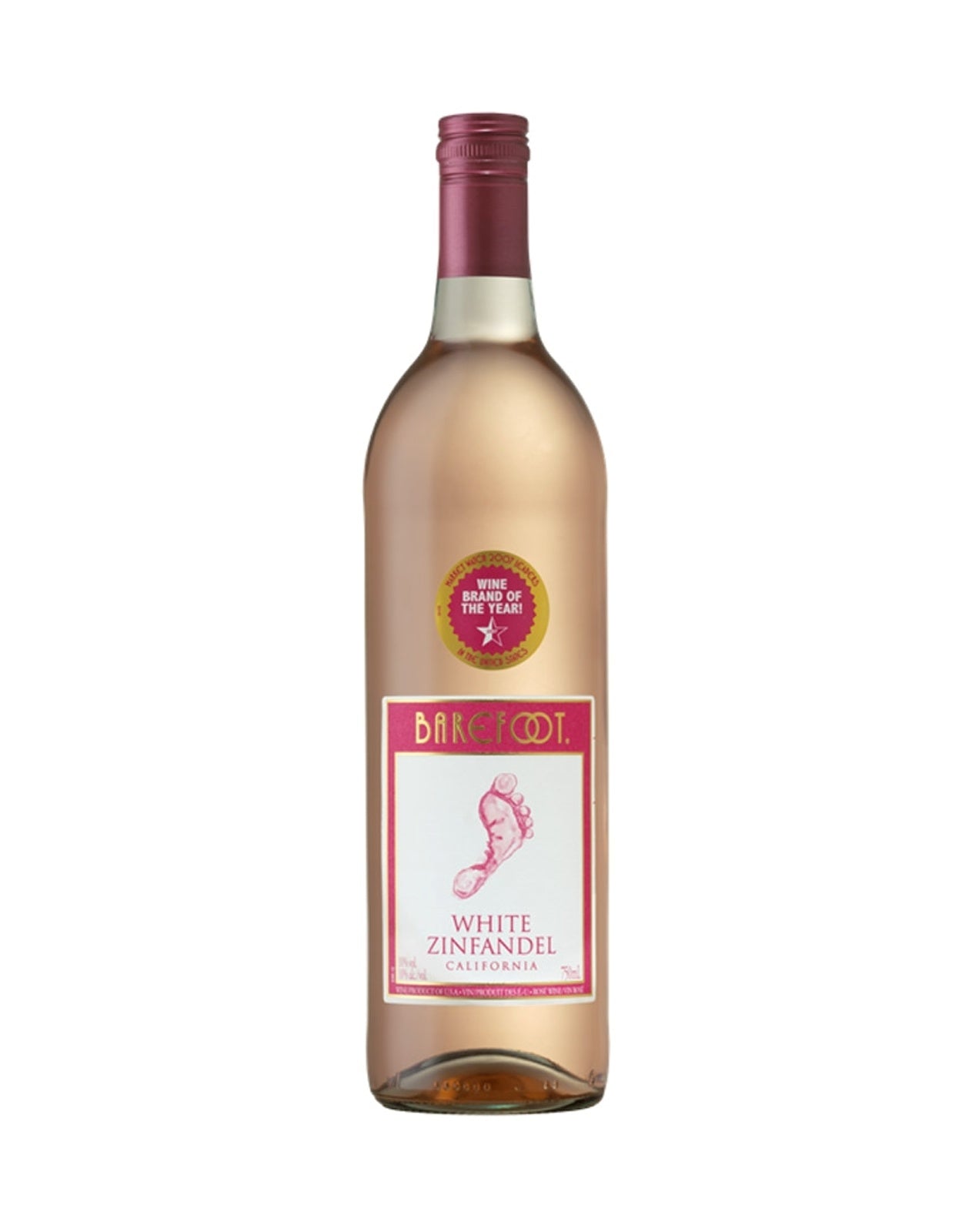 Barefoot White Zinfandel 1.5 Litre - 6 Bottles