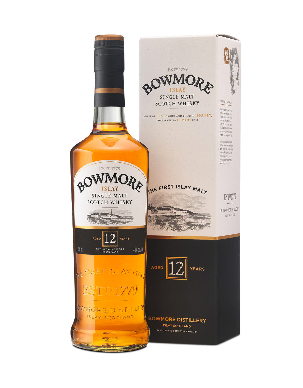 Bowmore 12 Year Old - ZYN THE WINE MARKET LTD.