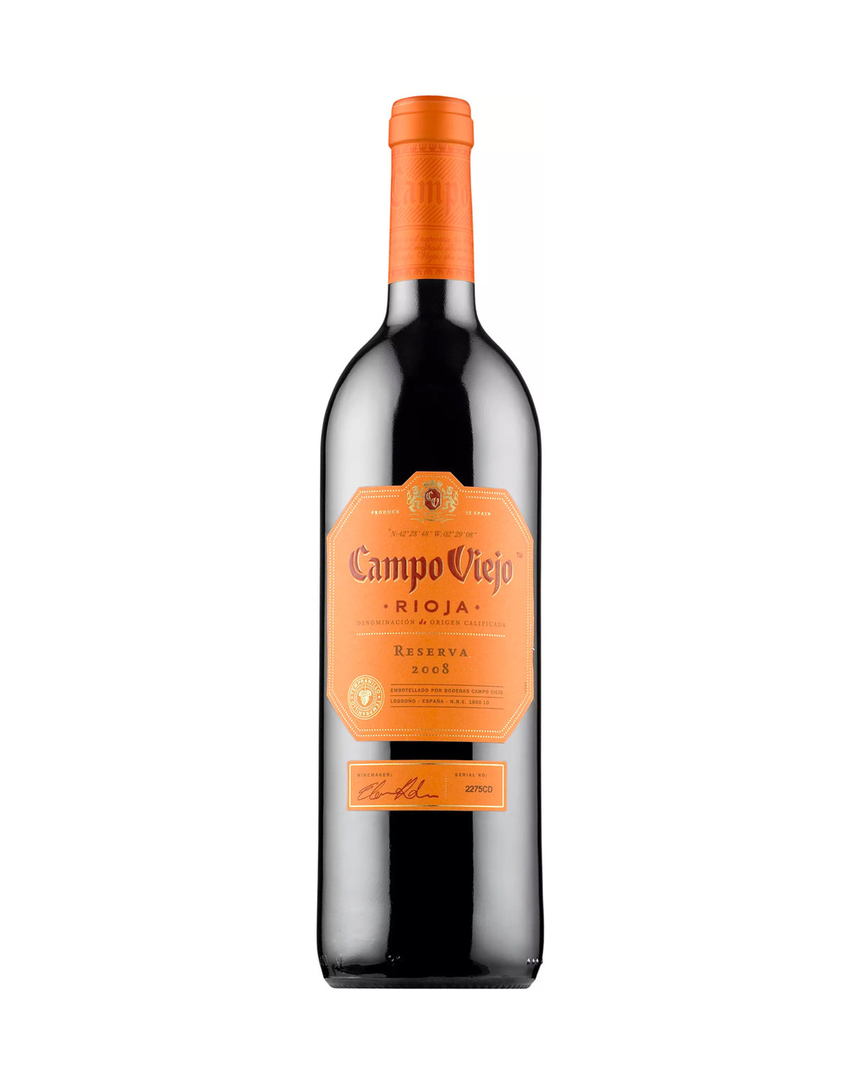 Campo Viejo Rioja Reserve 2017 - ZYN THE WINE MARKET LTD.