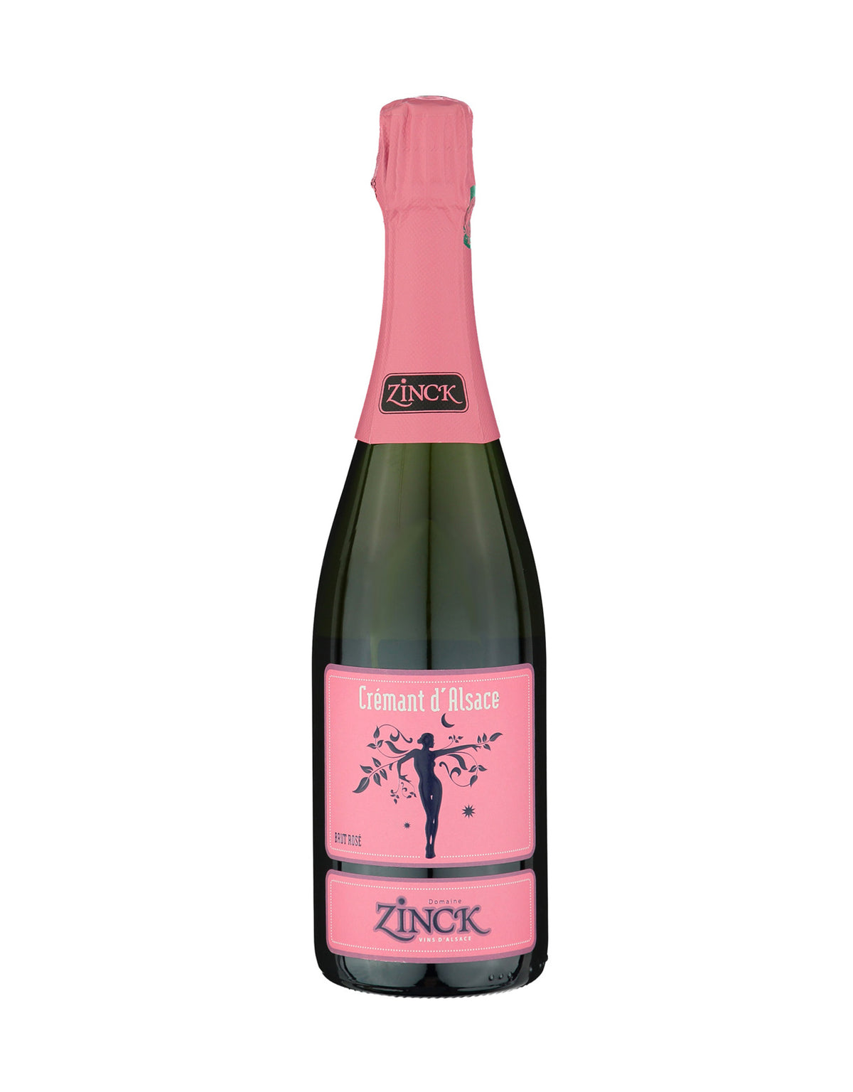 Zinck Cremant d'Alsace Brut Rose (NV) - ZYN THE WINE MARKET LTD.