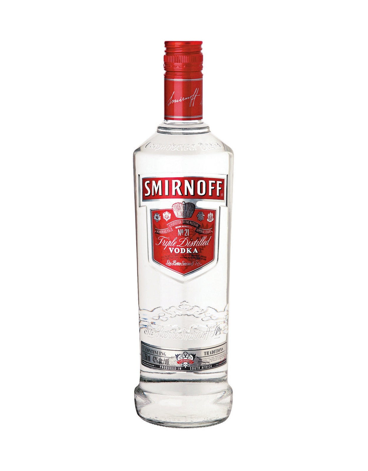 Smirnoff Vodka - 750 ml (Plastic Bottle)