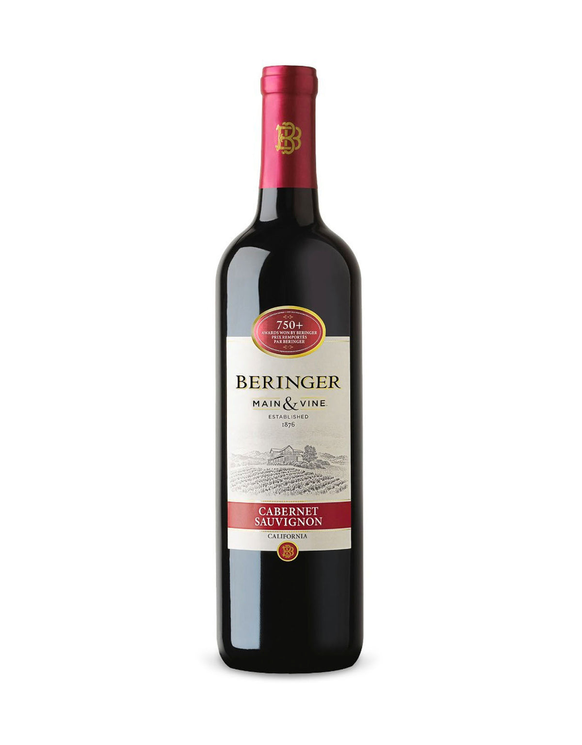 Beringer Cabernet Sauvignon Main & Vine - 12 Bottles - ZYN THE WINE MARKET LTD.
