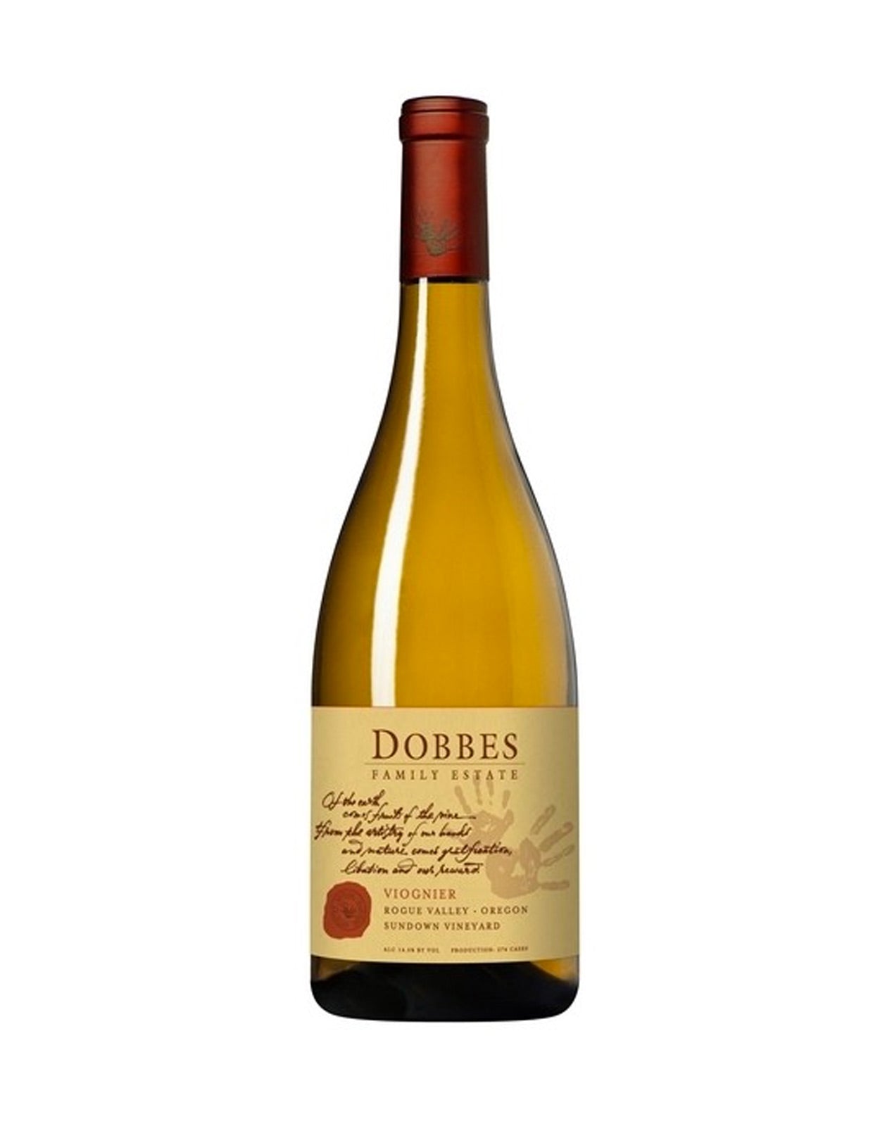 Dobbes Viognier Rogue Valley Sundown Vineyard