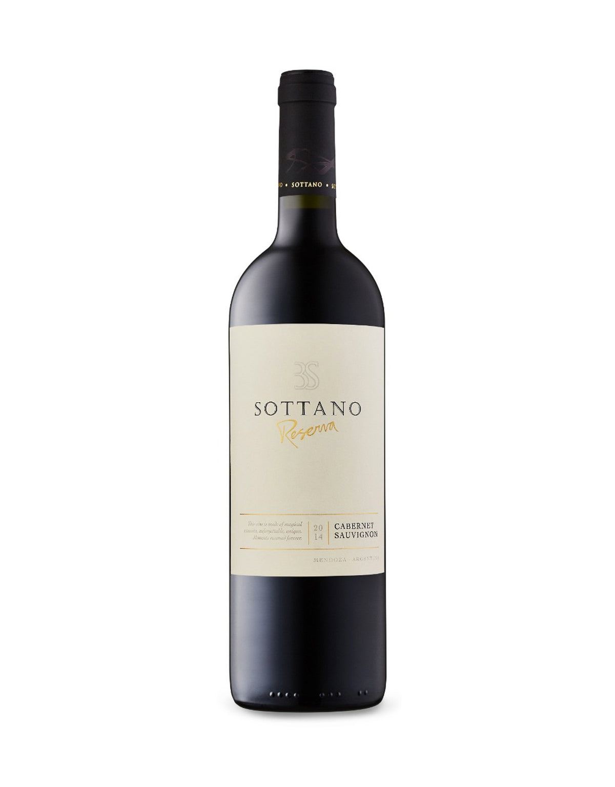 Sottano Cabernet Sauvignon Reserve 2014 - ZYN THE WINE MARKET LTD.
