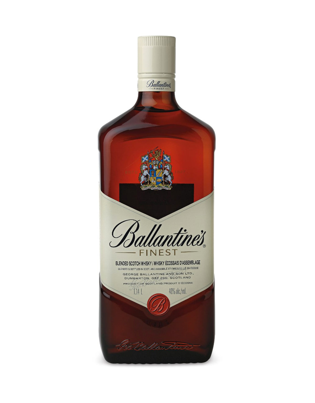 Ballantine's Finest - 1.14 Litre Bottle - ZYN THE WINE MARKET LTD.