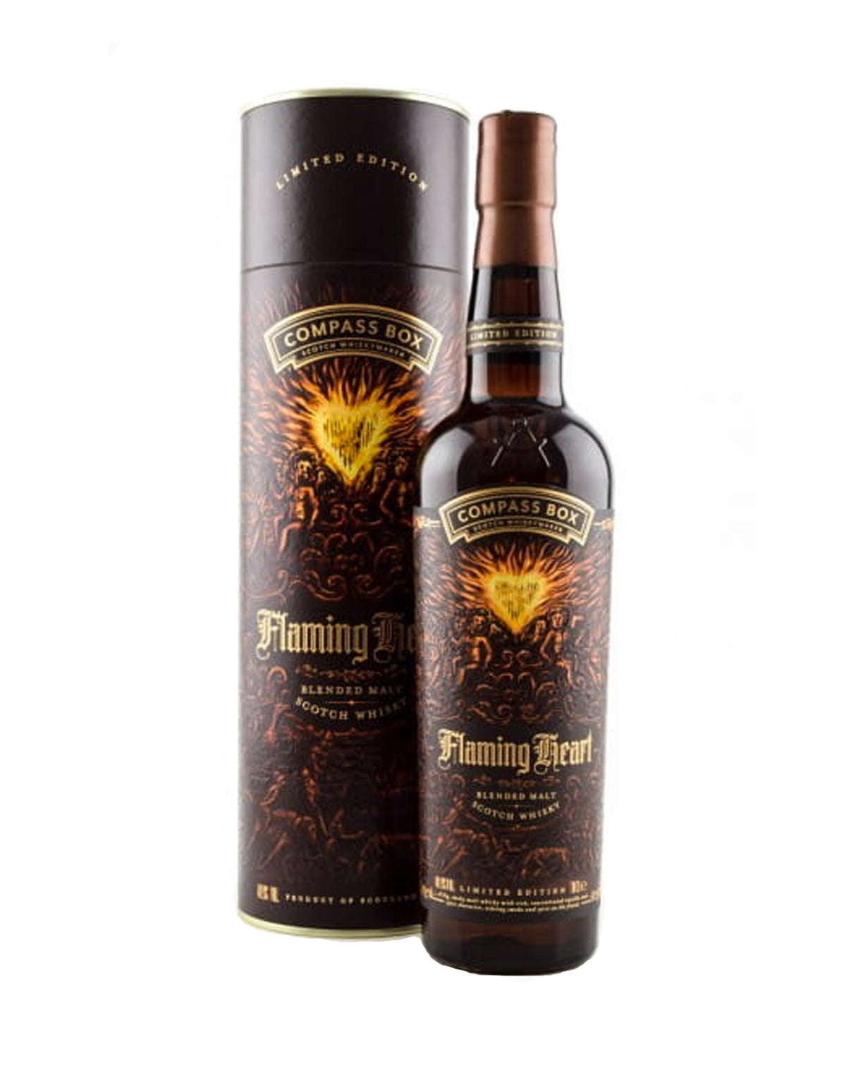 Compass Box Flaming Heart - ZYN THE WINE MARKET LTD.