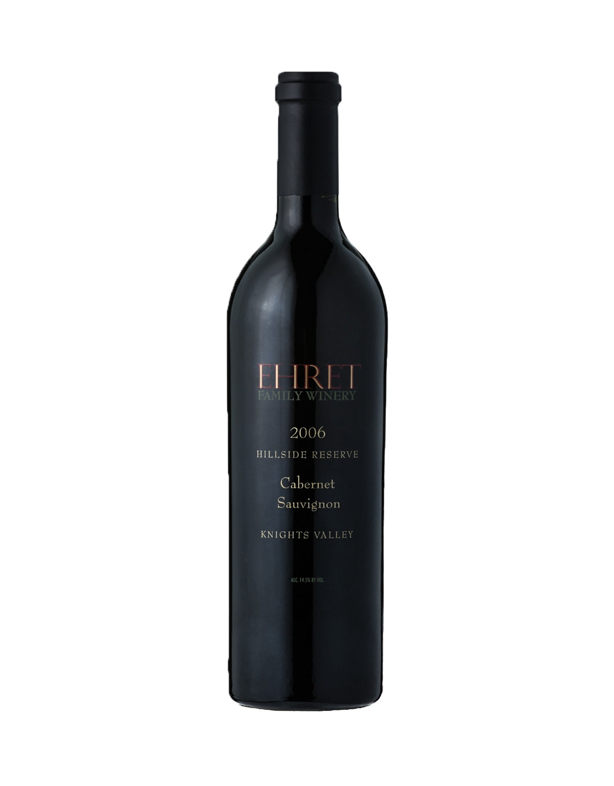 Ehret Hillside Reserve Cabernet Sauvignon 2012 - ZYN THE WINE MARKET LTD.