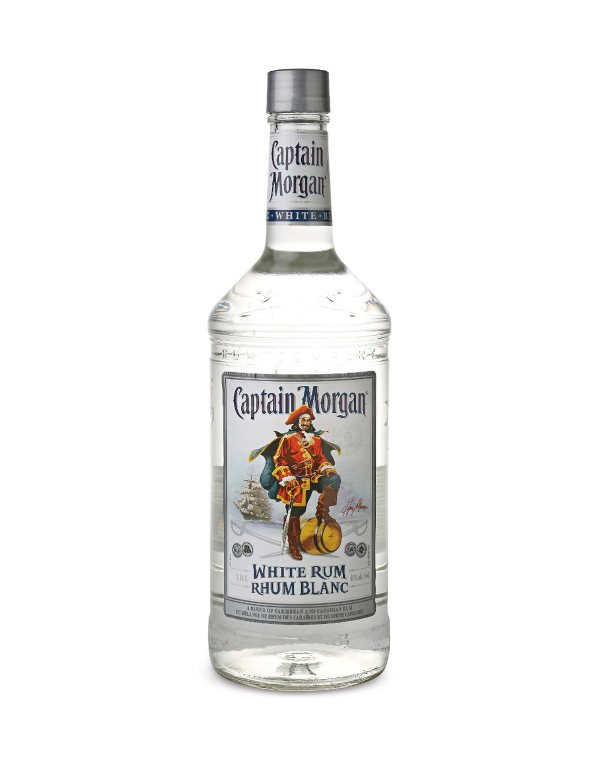 Captain Morgan White Rum - 1.14 Litre Bottle - ZYN THE WINE MARKET LTD.