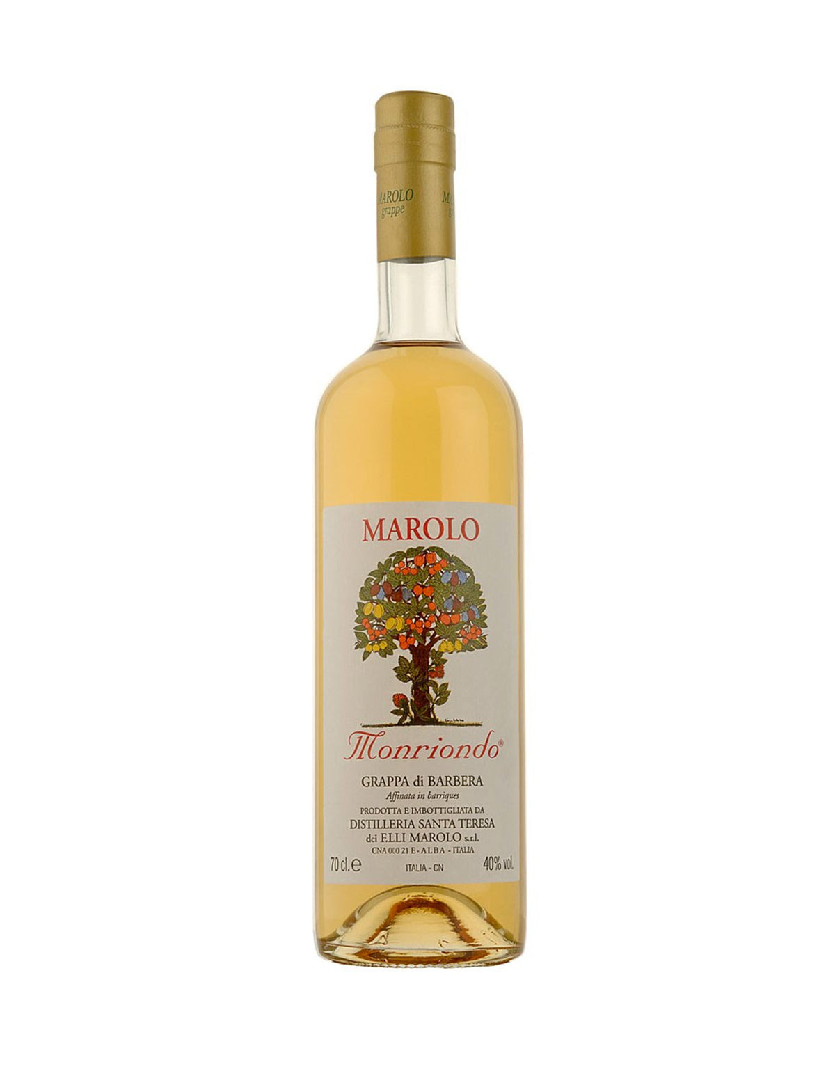 Marolo Grappa di Barbera - ZYN THE WINE MARKET LTD.
