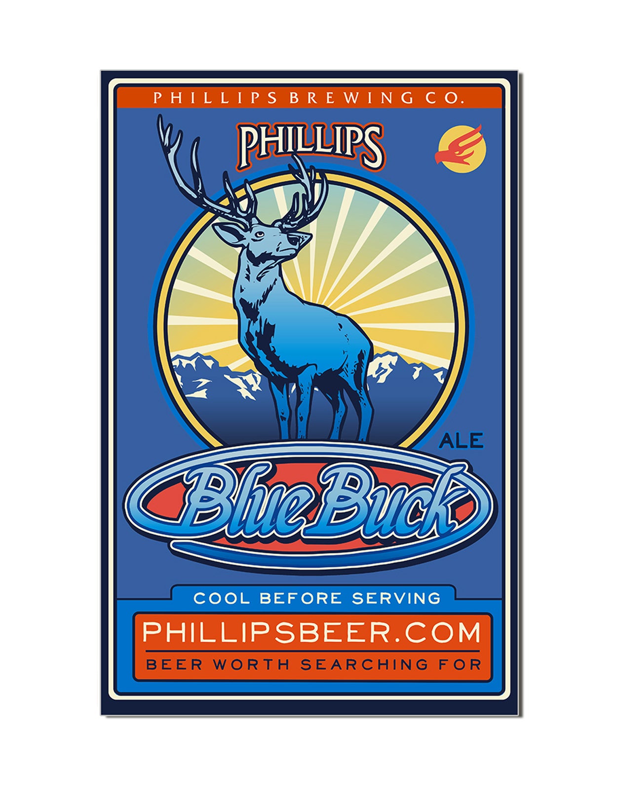 Phillips Blue Buck Ale 341 ml - 6 Bottles