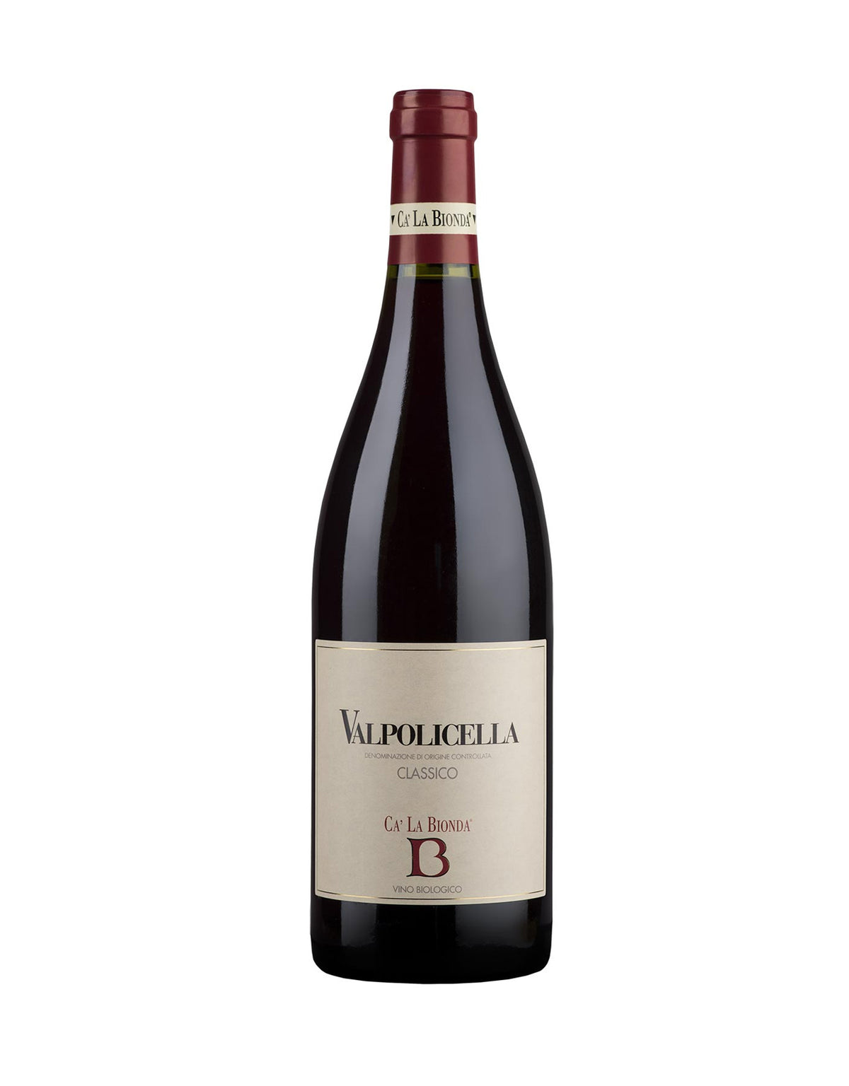 Ca La Bionda Valpolicella 2019 - ZYN THE WINE MARKET LTD.