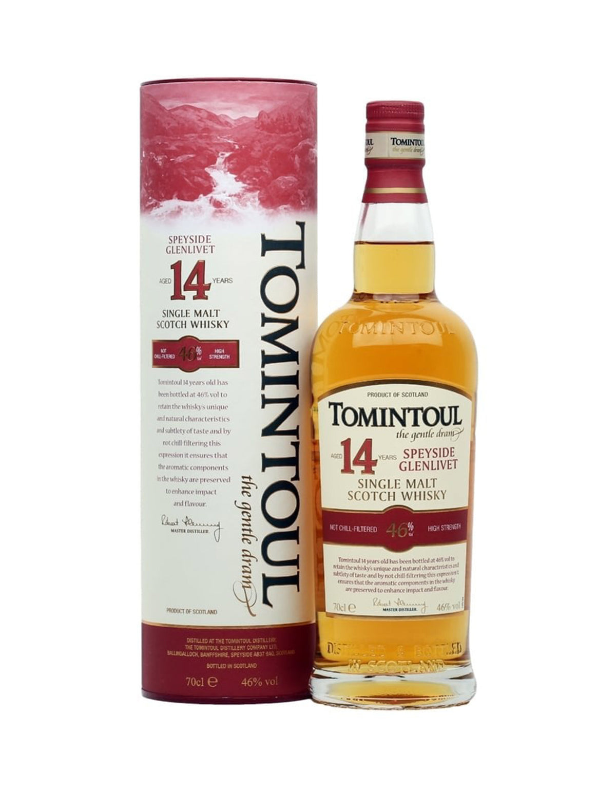 Tomintoul 14 Year Old - ZYN THE WINE MARKET LTD.