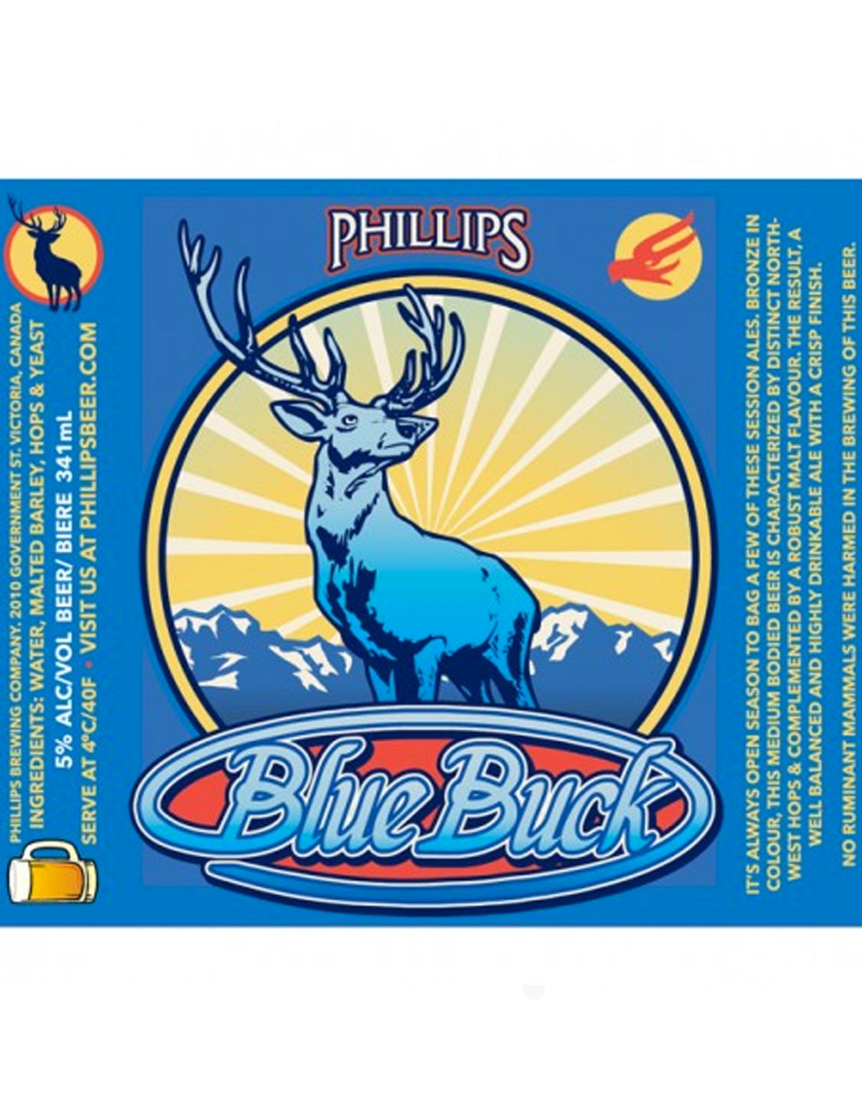 Phillips Blue Buck - 50 Litre Keg