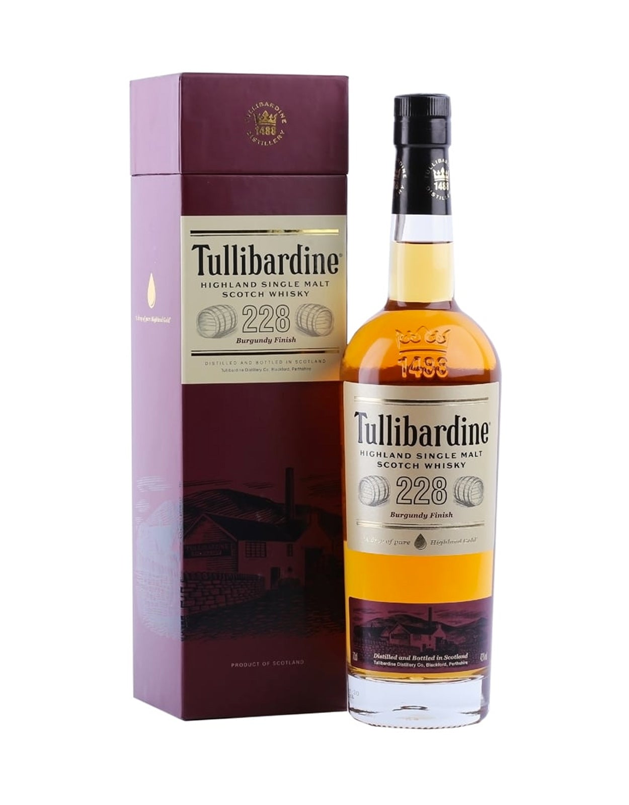 Tullibardine 228 Burgundy