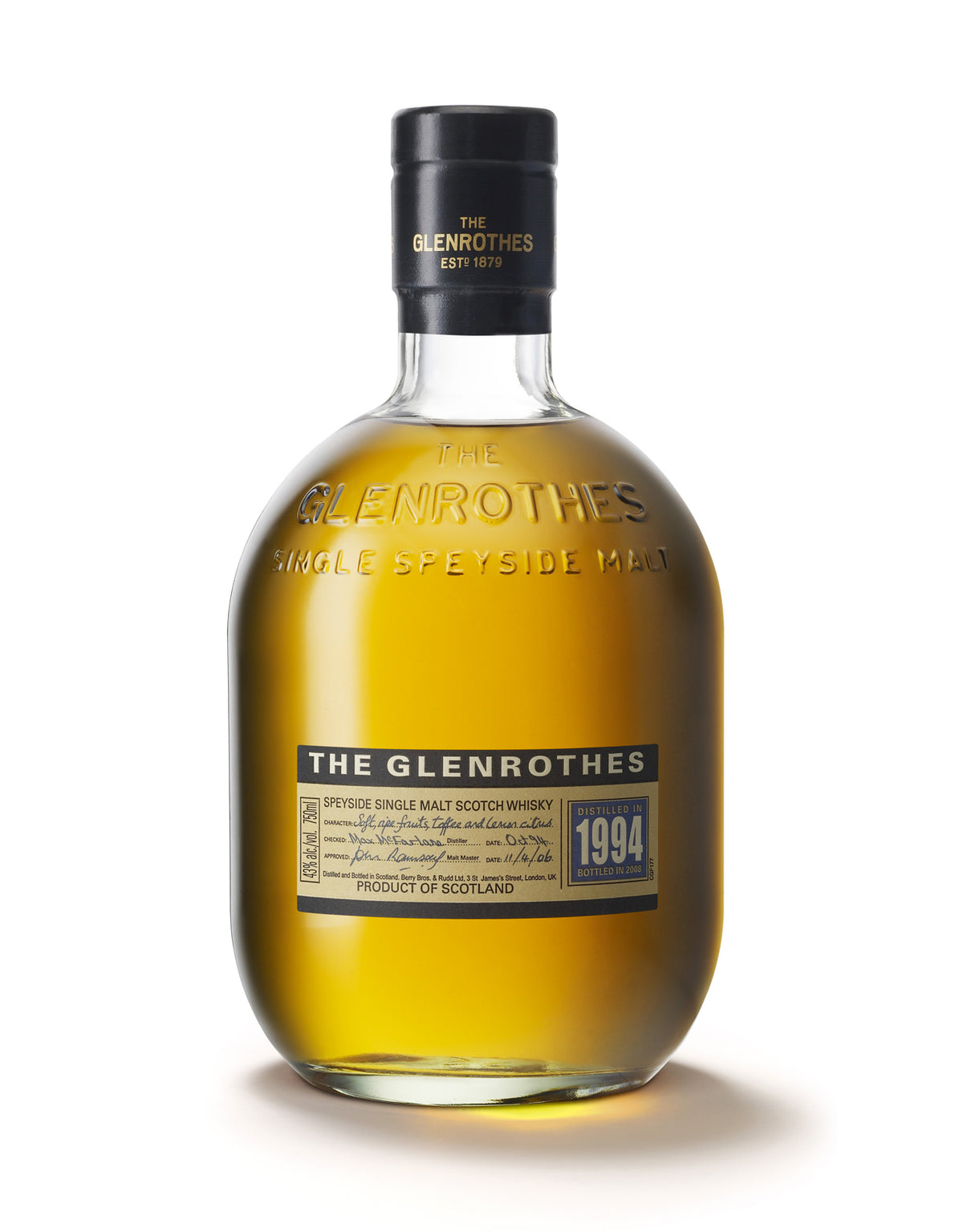 Glenrothes 1995 - ZYN THE WINE MARKET LTD.
