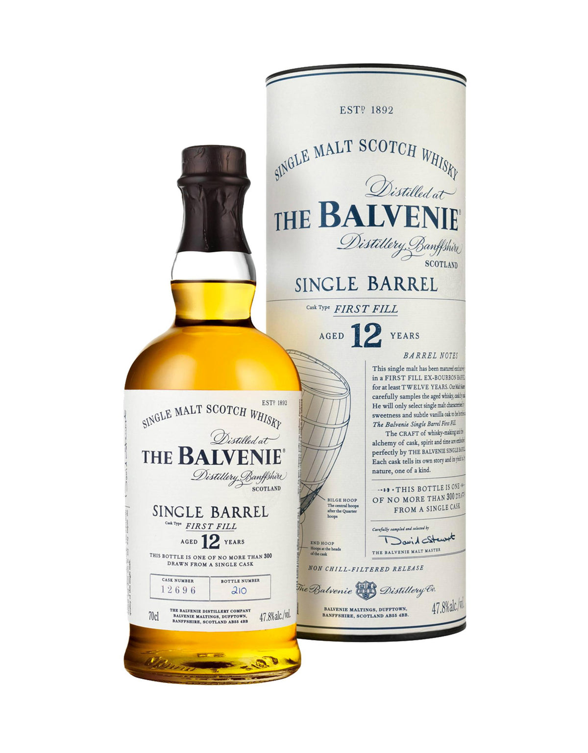 Balvenie 12 Year Old Single Barrel - ZYN THE WINE MARKET LTD.