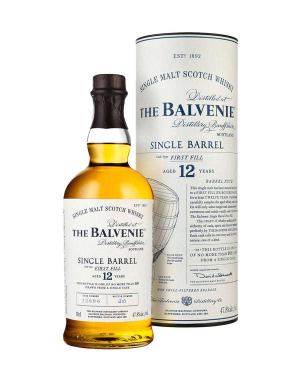 THE BALVENIE SINGLE BARREL 12年 Balvenie 12 Year Old Single Barrel Reviews - Whisky Connosr