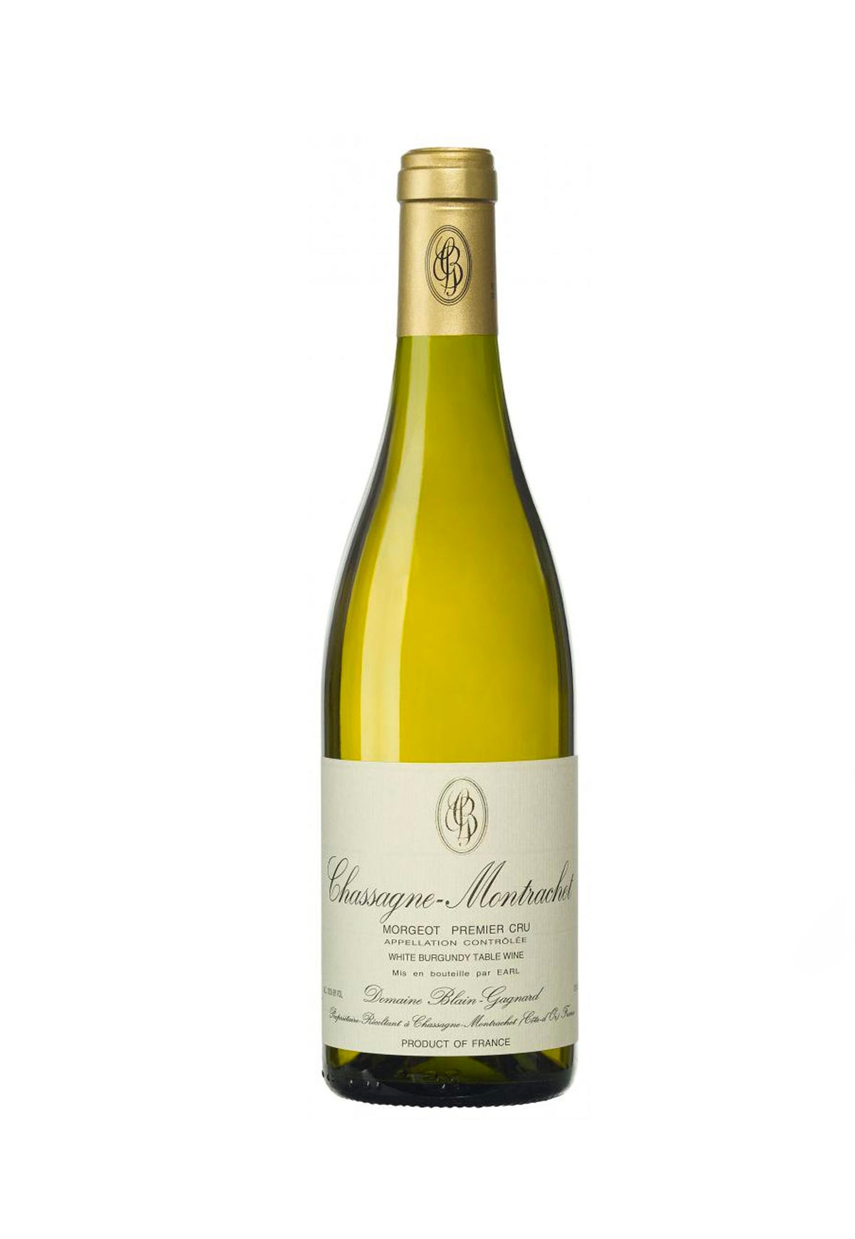 Domaine Blain Gagnard Chassagne Montrachet Blanc 'Clos St Jean' Premier Cru 2020 - ZYN THE WINE MARKET LTD.