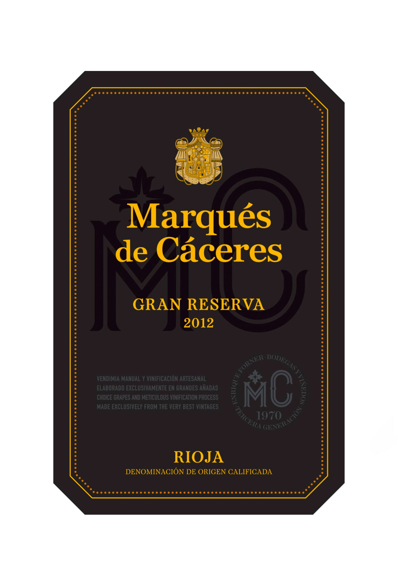Marques de Caceres Rioja Gran Reserva 2015