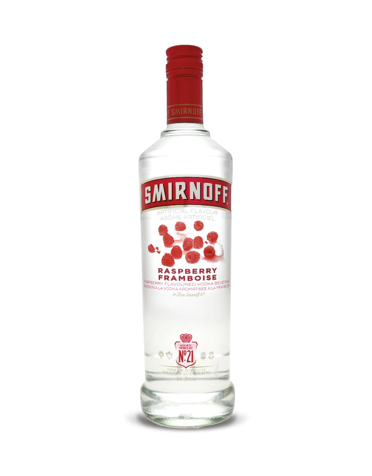 Smirnoff Raspberry Vodka - ZYN THE WINE MARKET LTD.