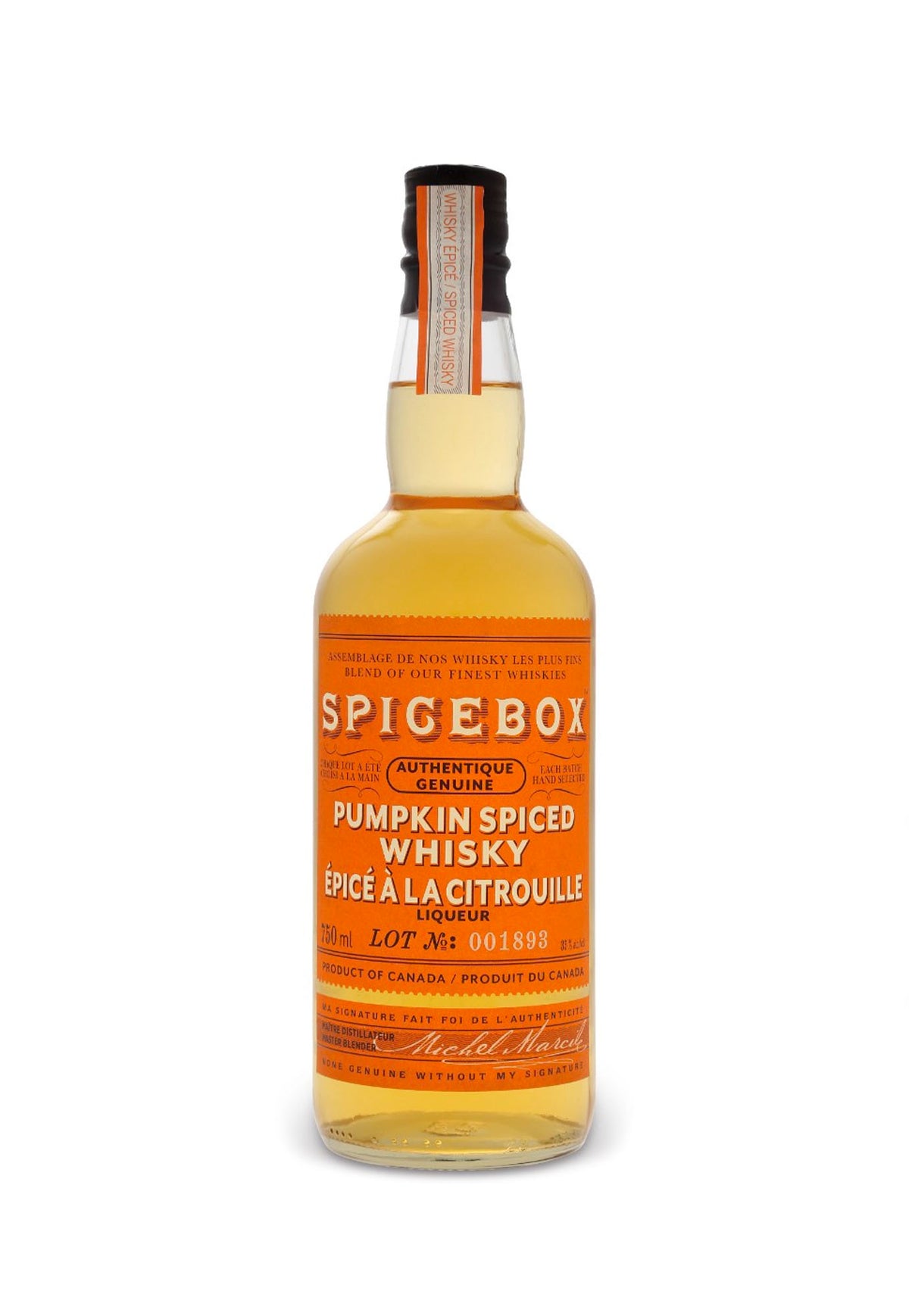 Spicebox Pumpkin Spiced Rye Whisky - ZYN THE WINE MARKET LTD.