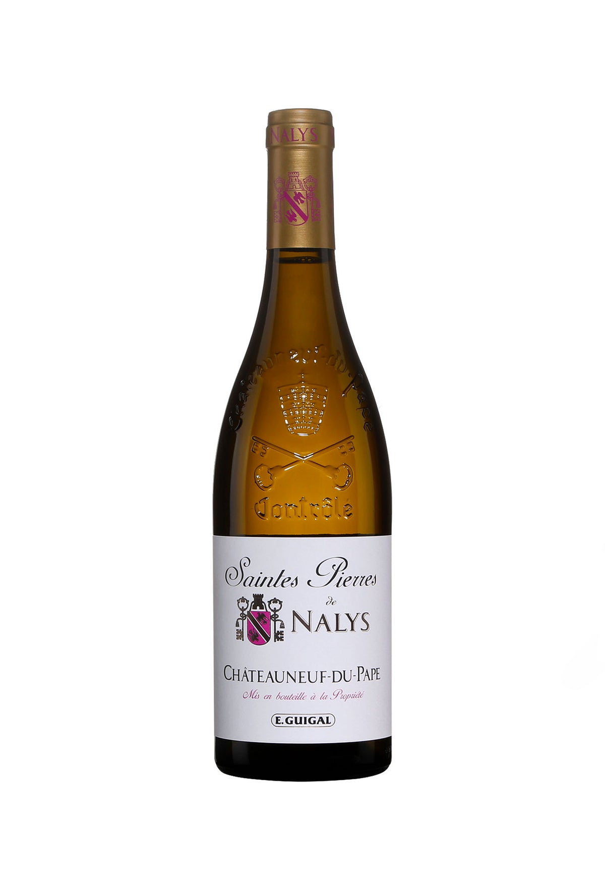 E. Guigal Saintes Pierres de Nalys Blanc Chateauneuf du Pape 2019 - ZYN THE WINE MARKET LTD.