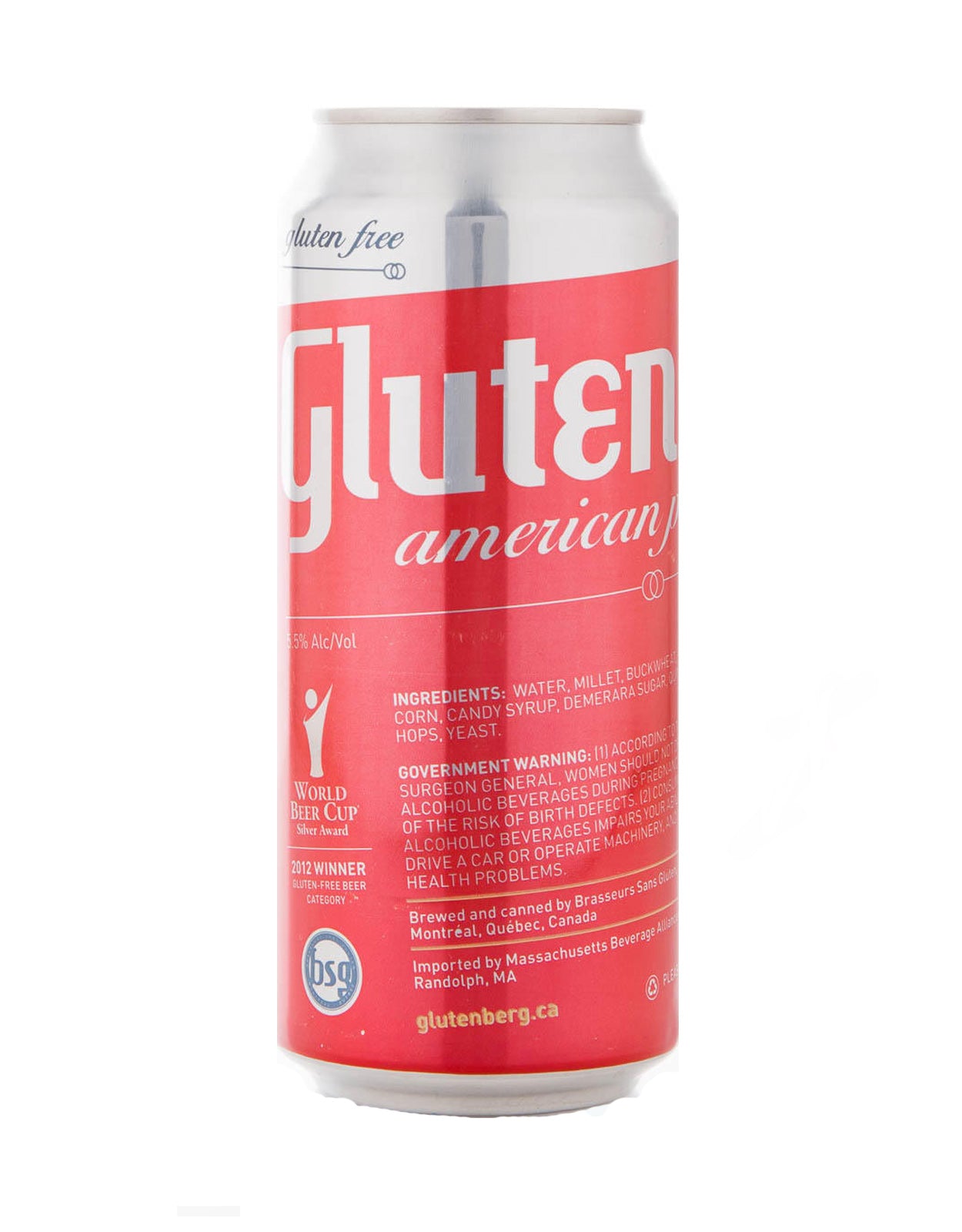 Glutenberg Pale Ale 473 ml - 24 Cans