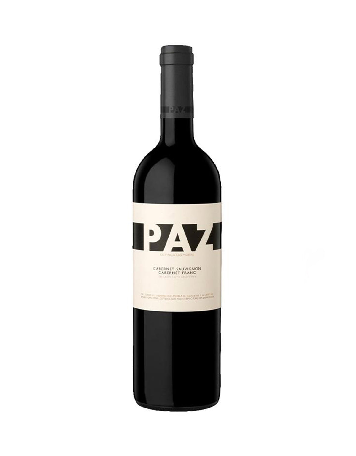 Finca Las Moras PAZ Cabernet Sauvignon - Cabernet Franc 2019 - ZYN THE WINE MARKET LTD.