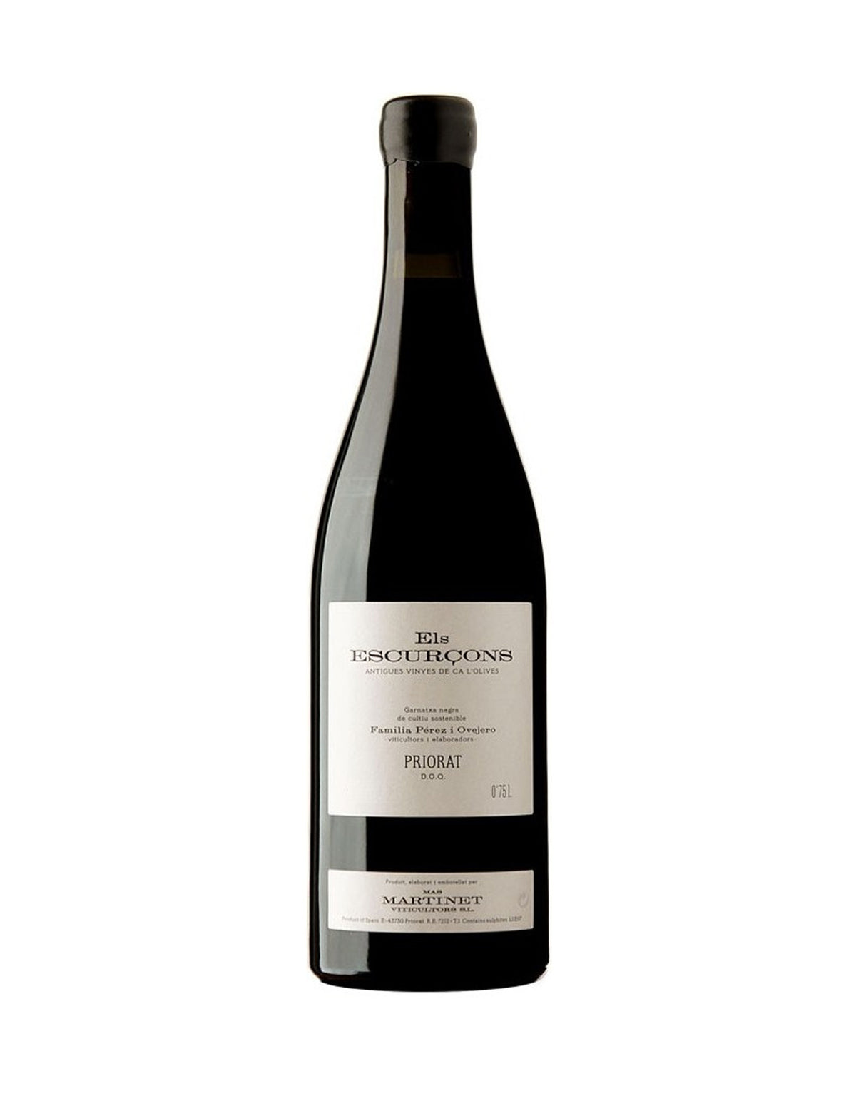 Mas Martinet Escurcons 2013 - ZYN THE WINE MARKET LTD.