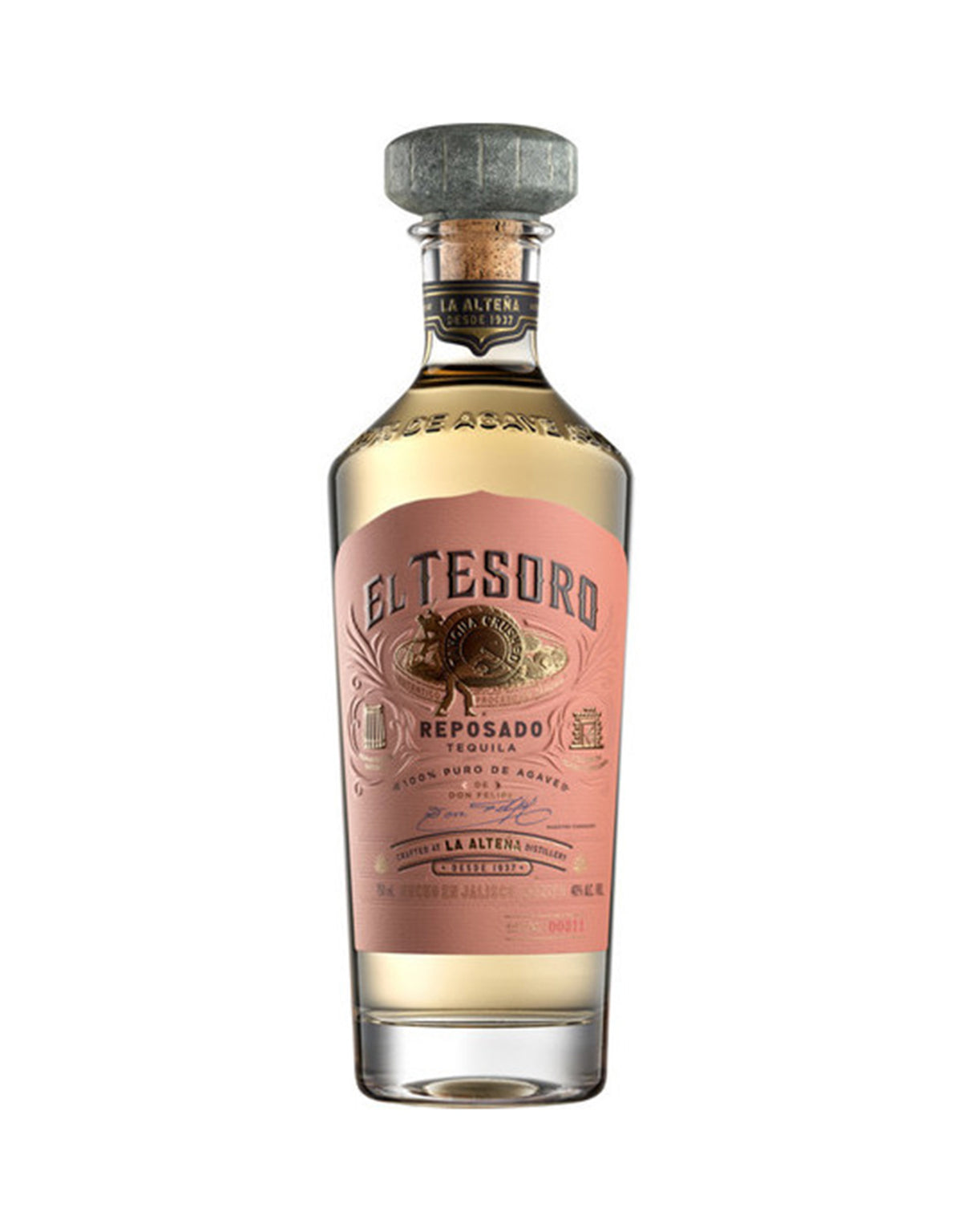 El Tesoro Reposado Tequila - ZYN THE WINE MARKET LTD.